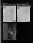 Carolina States building blueprint; Brownie Troop No. 6 (3 Negatives) (November 28, 1956) [Sleeve 23, Folder d, Box 11]